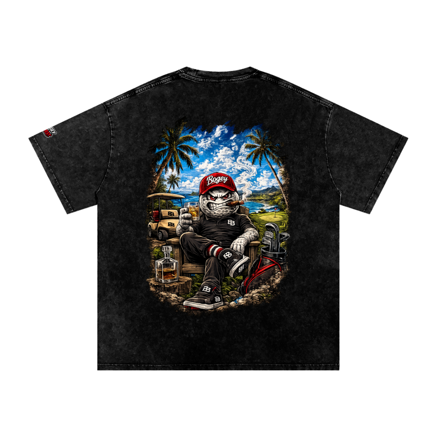 🌴BOGEY TIME. GRAPHIC TEE