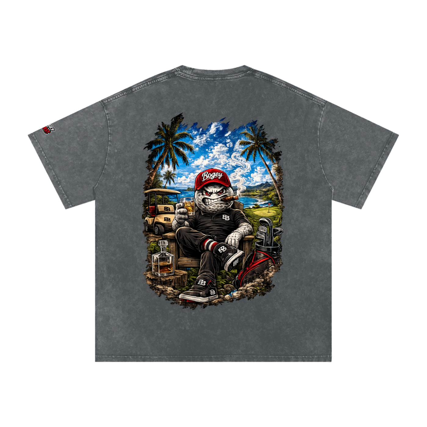 🌴BOGEY TIME. GRAPHIC TEE